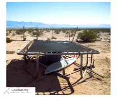 RECTANGULAR HOBBYIST TRAMPOLINE