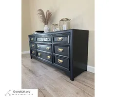 Black Modern Dresser